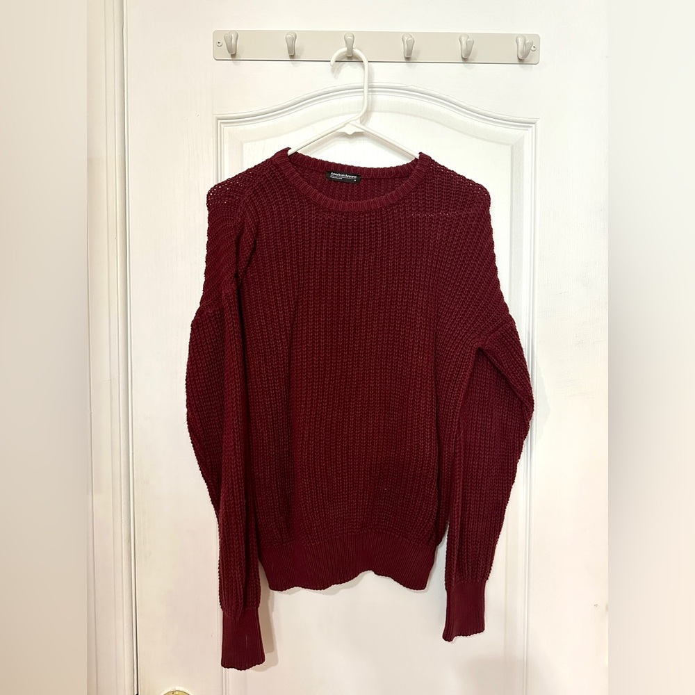 American apparel fisherman’s pull over - Red